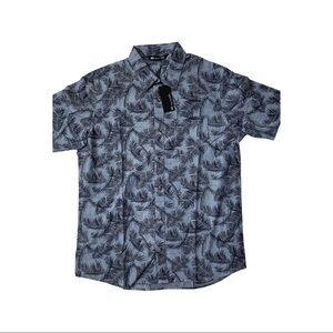 Travis Mathew Top Down Short Sleeve Button-Up Shirt